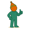 3D Clown Mascot